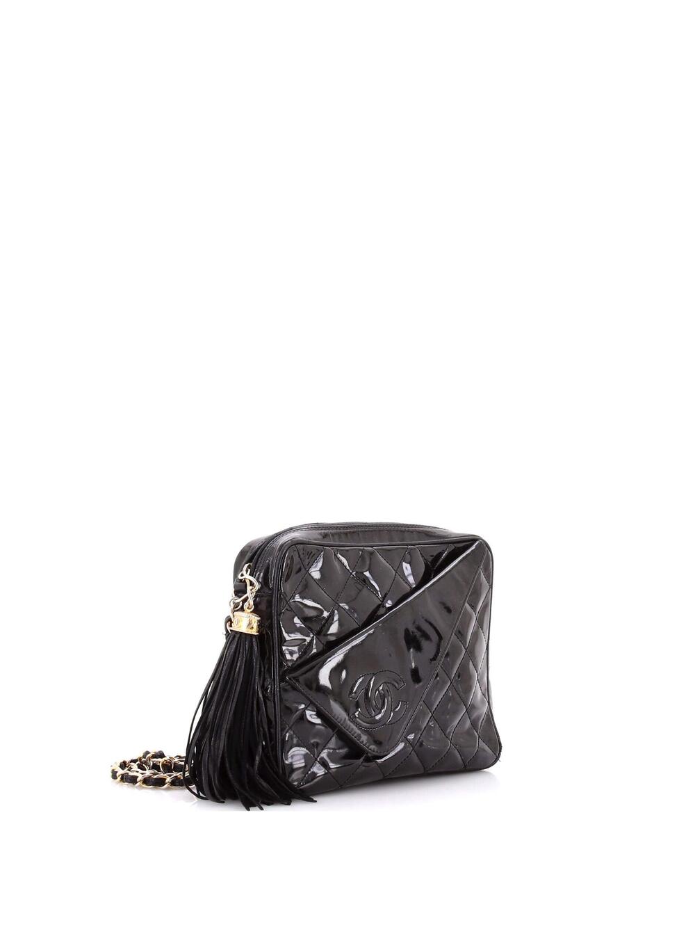 Chanel Vintage Camera Tassel Bag #239977C18B - Picture 2 of 9